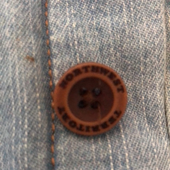 NORTHWEST Denim, buttons down fully Flannel Lined men’s Jacket size 4XL” - Picture 13 of 16